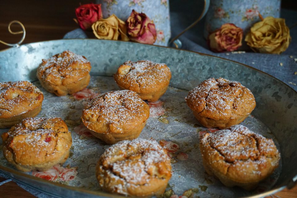 Haferflocken Muffins, vegan und weizenfrei