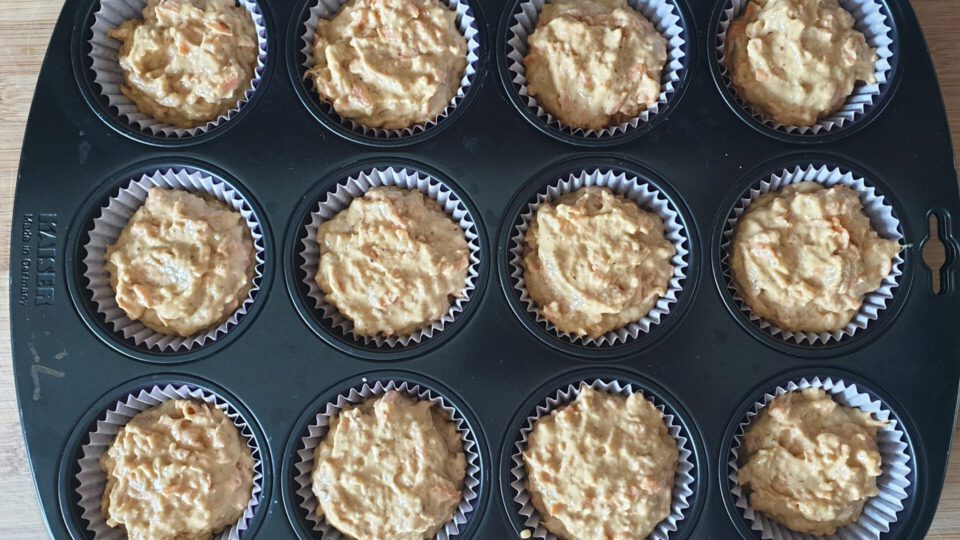 vegane rüblimuffins backen