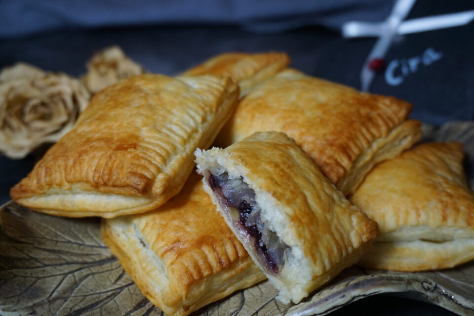 schnelles rezept mit blätterteig fertig angerichtet