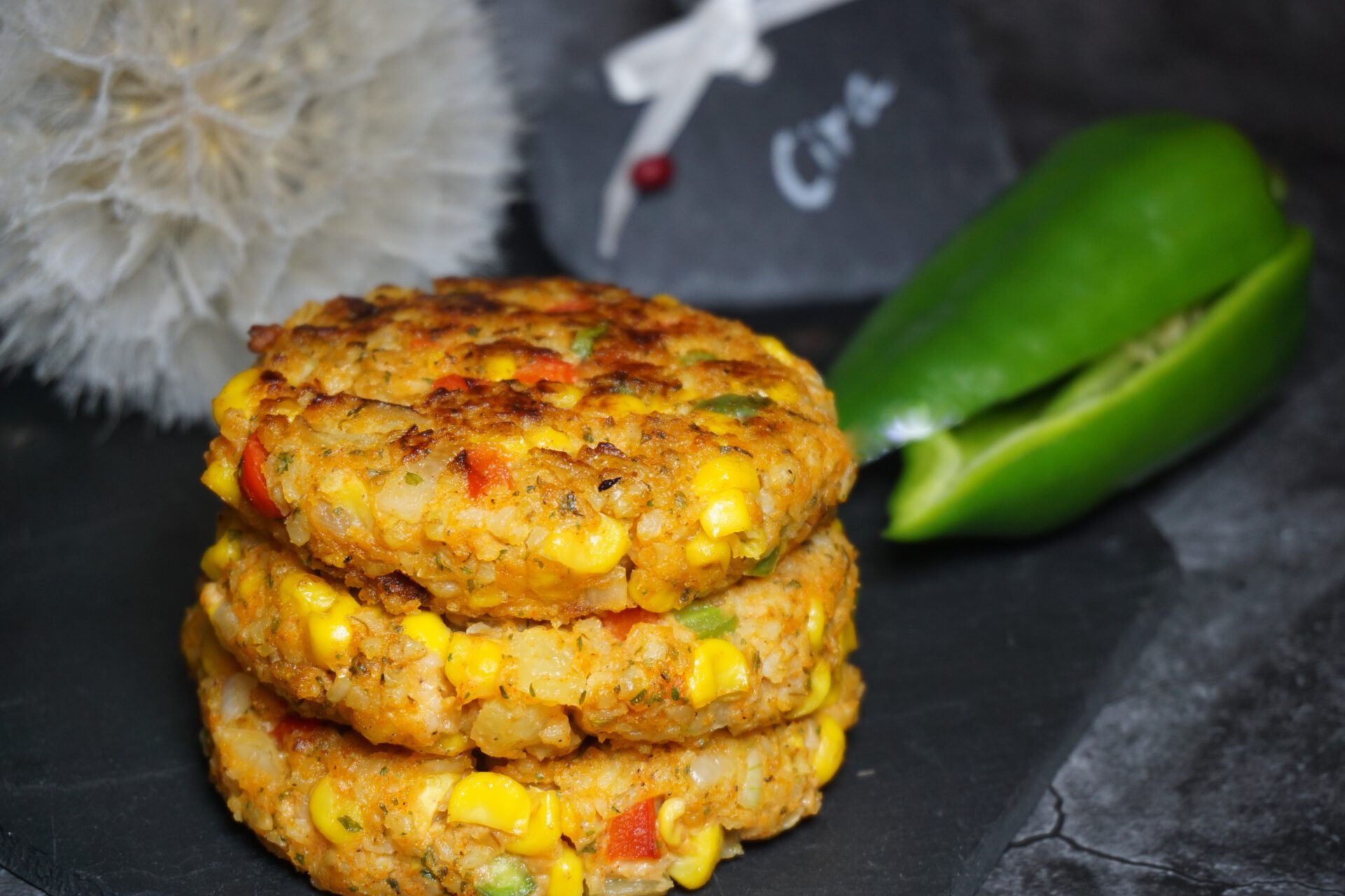 vegane gemüse patties