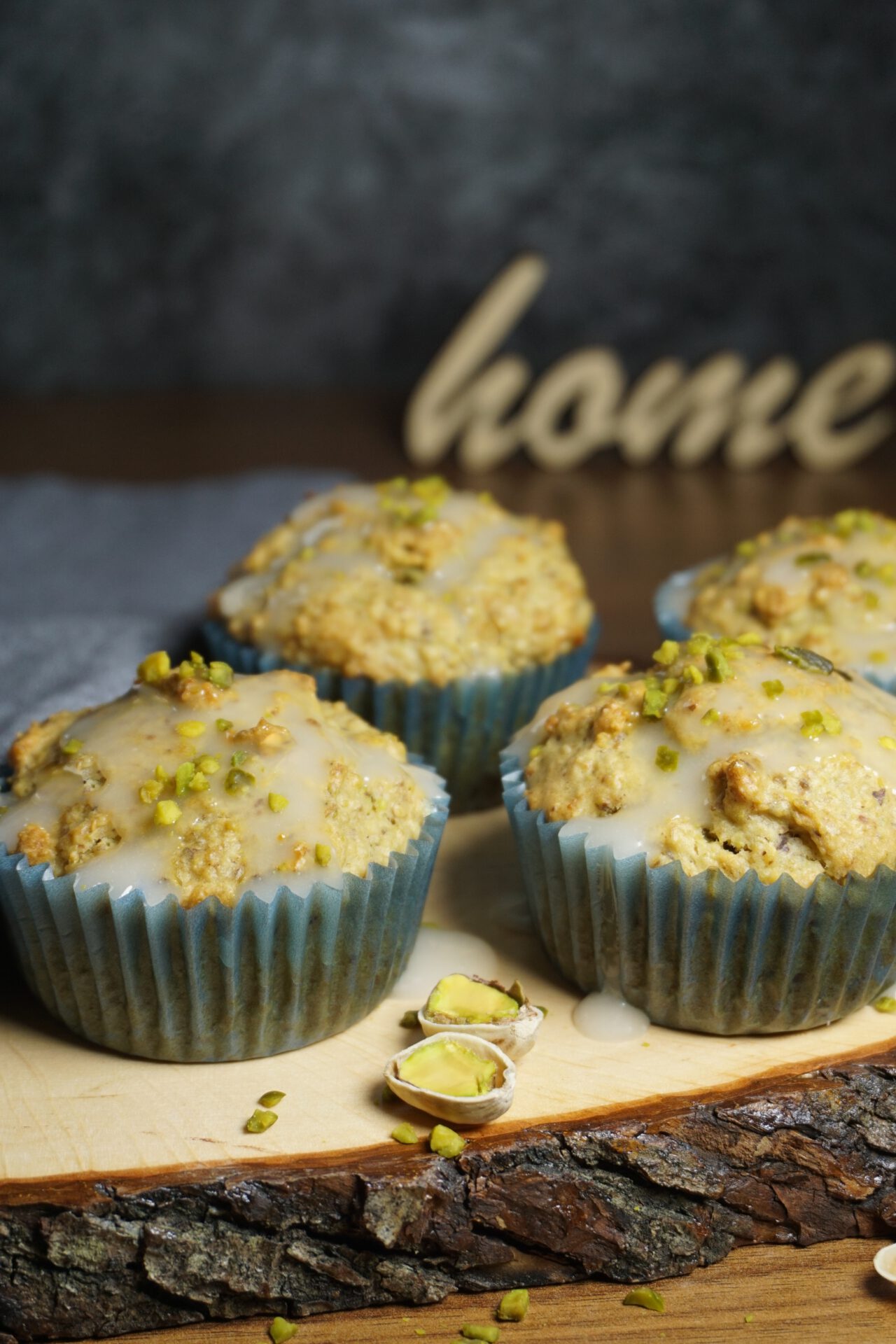 Vegane Pistazien Muffins mit Haferflocken - Ciras Veggies