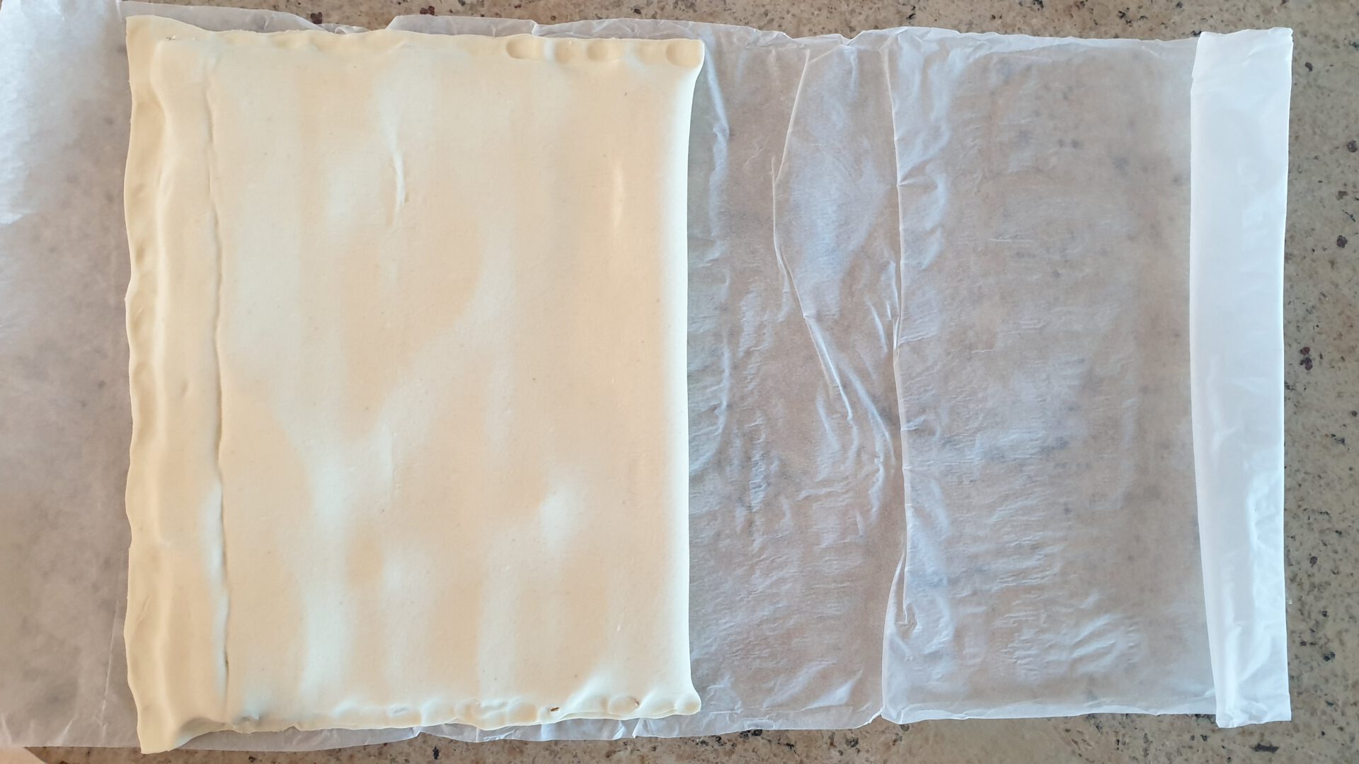 Schnelles Blätterteig Rezept, Birnen-Waffeln