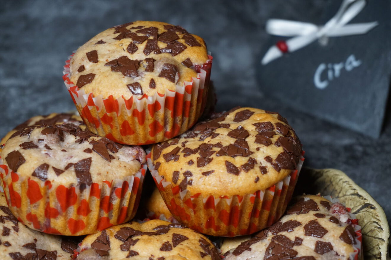 Vegane Kirschmuffins - Ciras Veggies