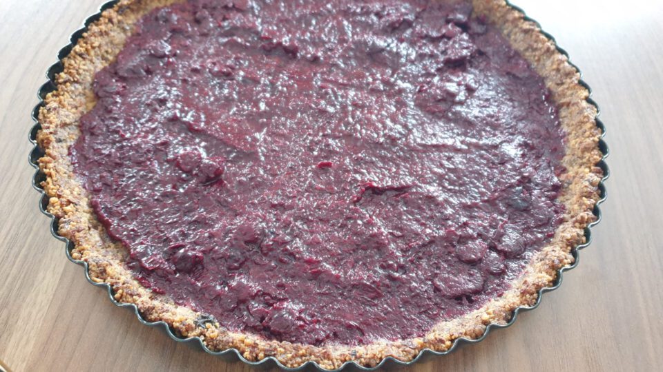 vegane tarte weihnachtlich